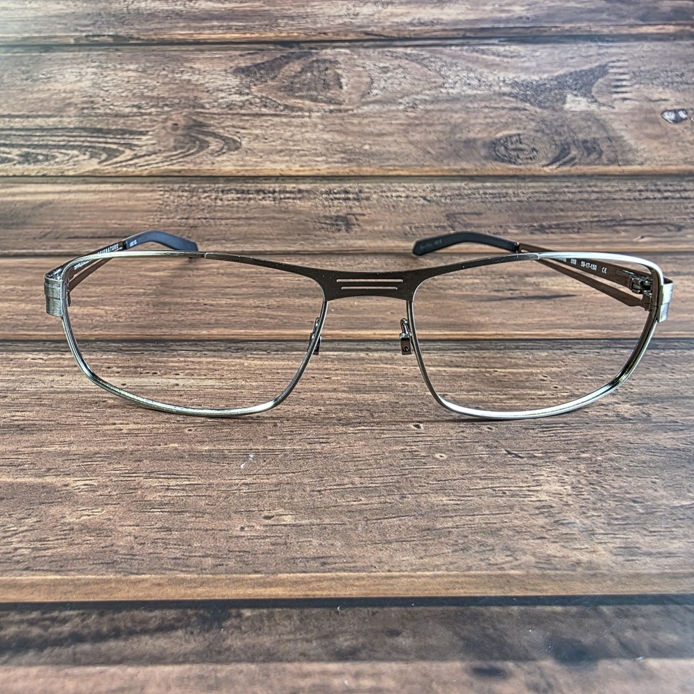 Shaquille O'Neal Eyeglasses Mens XL Metal 4003 Zyloware‎ 59-17-150 Signature
